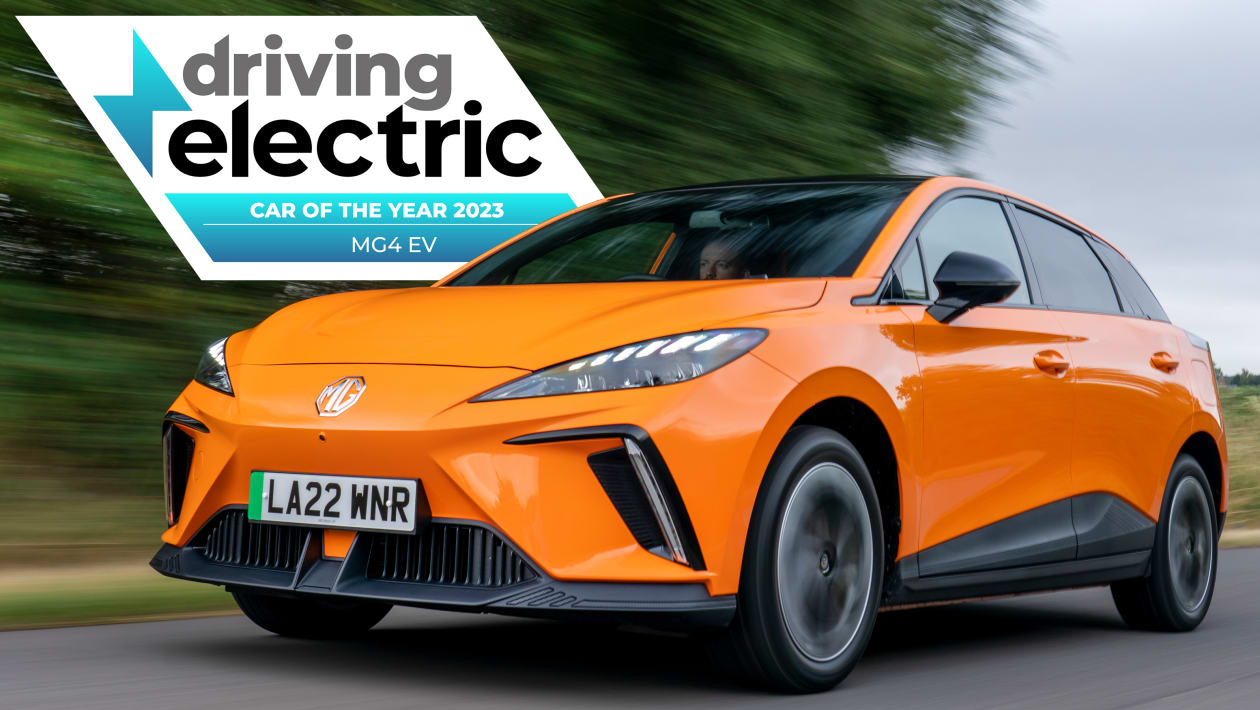 MG4 EV Named DrivingElectric Car Of The Year For 2023 | Carbuyer